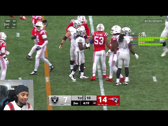 FlightReacts To Raiders vs. New England Patriots Game Highlights | 2026 NFL Season Week 5!