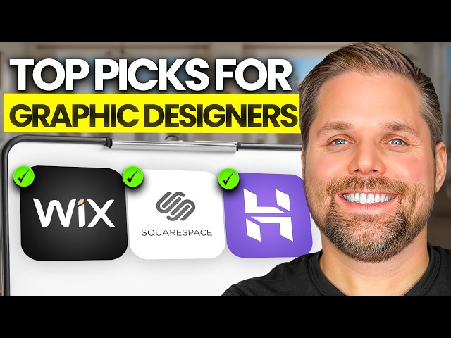 Best Website Builder for Graphic Designers (Ranked in 2026)