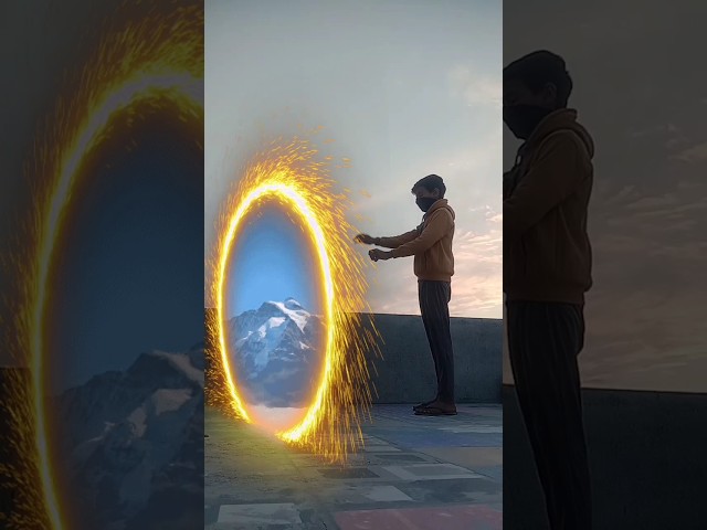 Dr. Strange Magic Effect  (In 0 Budget ) VFX Editing Video#drstrange#magic#effects#budget#vfx#shorts