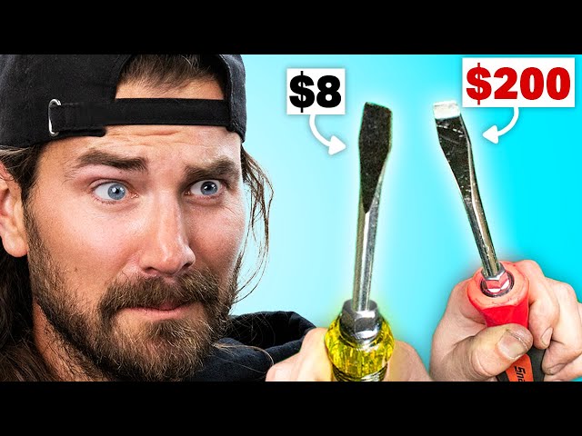 Testing Cheap vs Expensive Screwdrivers