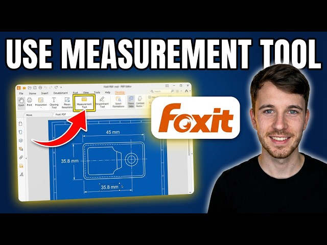 How to Use the Measurement Tool in Foxit PDF Editor (Step by Step)