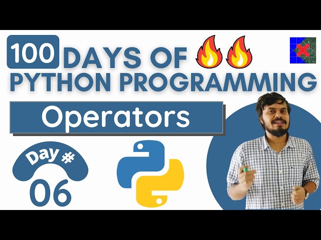 Operators in Python | 100 Days of Python Programming