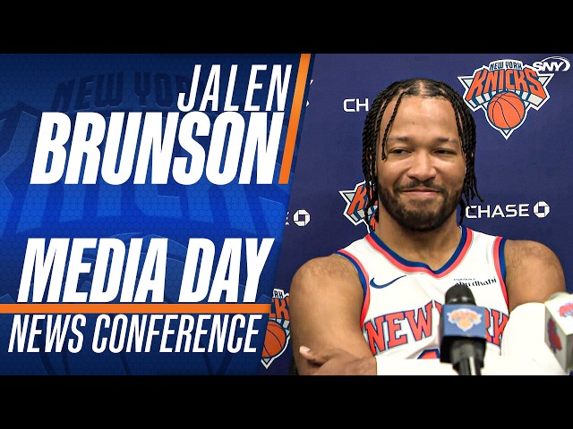 Jalen Brunson on importance 'turning the page' after Knicks' championship run last season