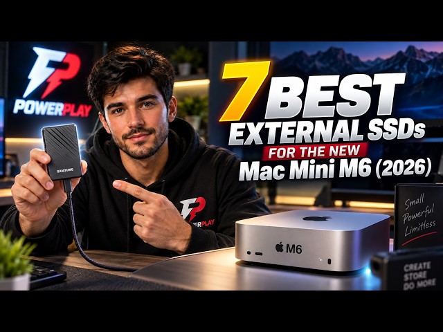 7 Best External SSDs for the New Mac Mini M6 (2026)
