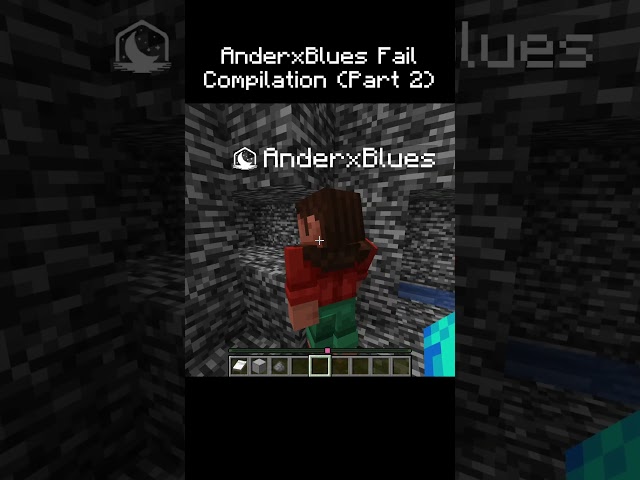 AnderxBlues Fail Compilation (2/2) 🙏💀 @anderxblues  #minecraft #escape #minecraftescape