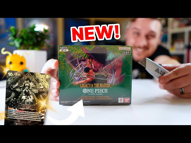 *New!* ONE PIECE (OP-12) Legacy Of The Master - booster box opening