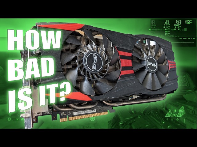 3GB of VRAM bad in 2026? Testing the R9 280X on Windows and Linux!
