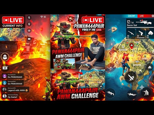 🔴 LIVE PAIR SE FREE FIRE LIVE