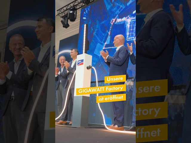 Unsere GIGAWATT Factory ist eröffnet