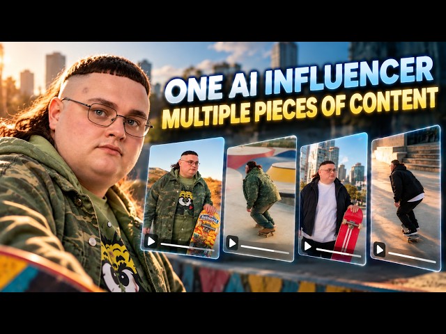 I Created an AI Influencer That Can Make Unlimited Content