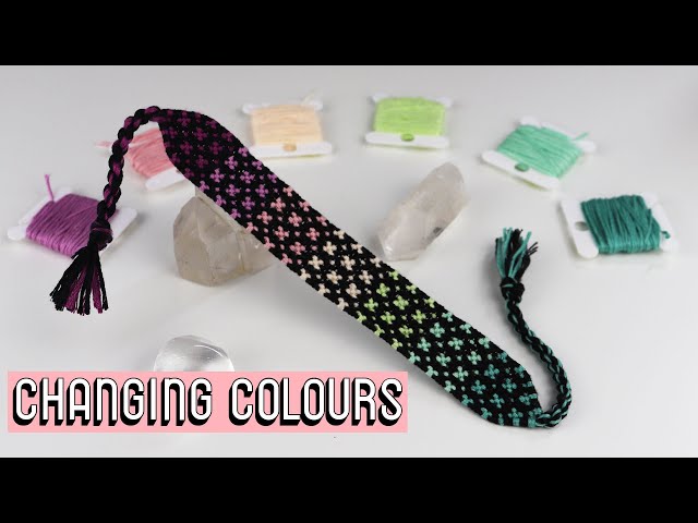 CHANGING COLOURS IN A NORMAL PATTERN [CC] || Friendship Bracelets
