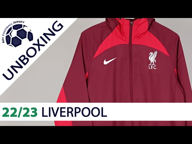 Liverpool Windbreaker Red 22/23 (Kitgg) Unboxing Review