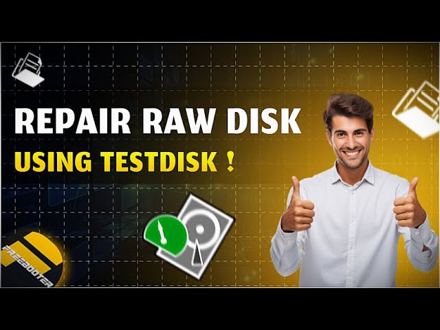 How to Repair RAW Storage Drive Using TestDisk