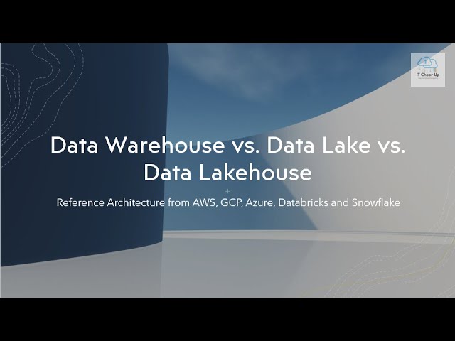 Data Warehouse vs. Data Lake vs. Data Lakehouse with Reference Architectures