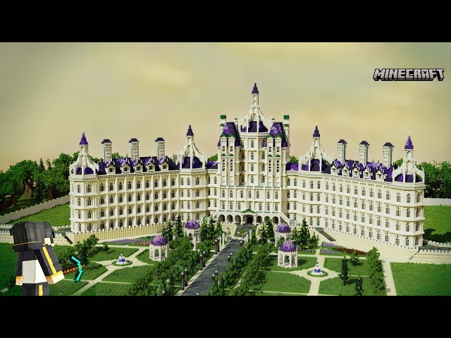 I Built Roswaal's Mansion in Minecraft || Timelapse