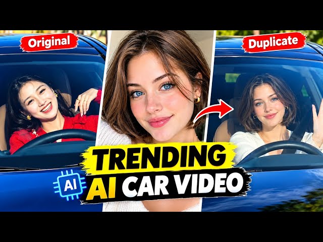 Trending Car Driving AI Video Tutorial | Trending Car Video Prompt