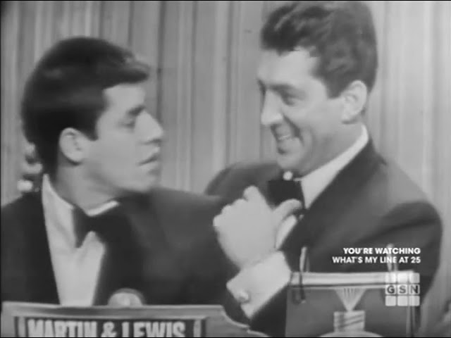 What's My Line? - LOST EPISODE CLIP! Dean Martin and Jerry Lewis (Jan 24, 1954)