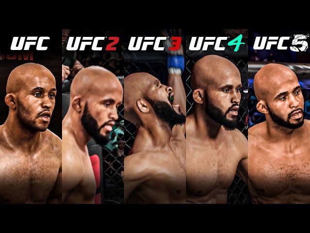 I Faced Mighty Mouse On Every UFC Game (MAX DIFFICULTY)