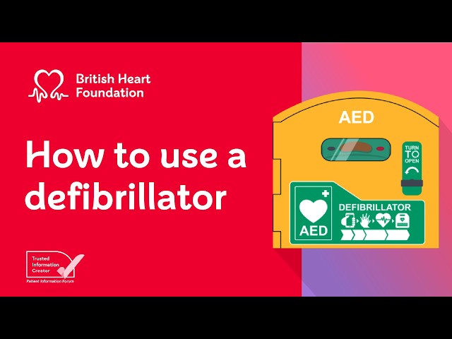 How to use a defibrillator during cardiac arrest
