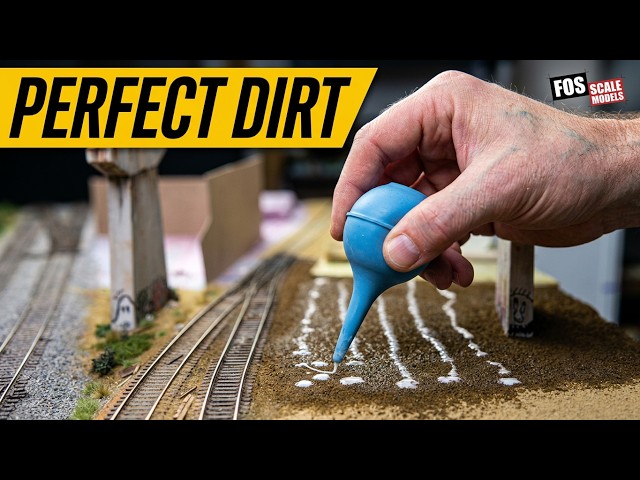 Using Real Dirt for Dioramas and Scenery