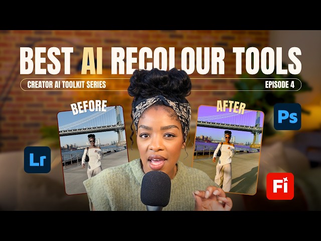 Best Tool to Recolour Images | Adobe Lightroom vs Firefly vs Photoshop | AI Toolkit Series Ep 4