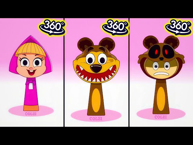 360 VR | Incredibox Sprunki OC Phases 4 || Compilation Incredibox COMPLETE #272