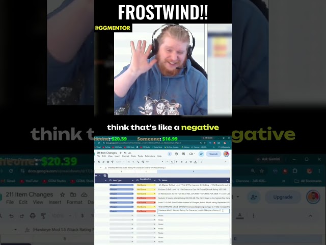 D2R RotW - Frostwind - (Hurricane Proc!?)