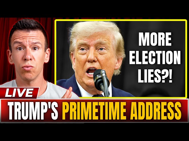 BREAKING LIVE: Trump's "VERY BIG NEWS" Primetime Address to Nation