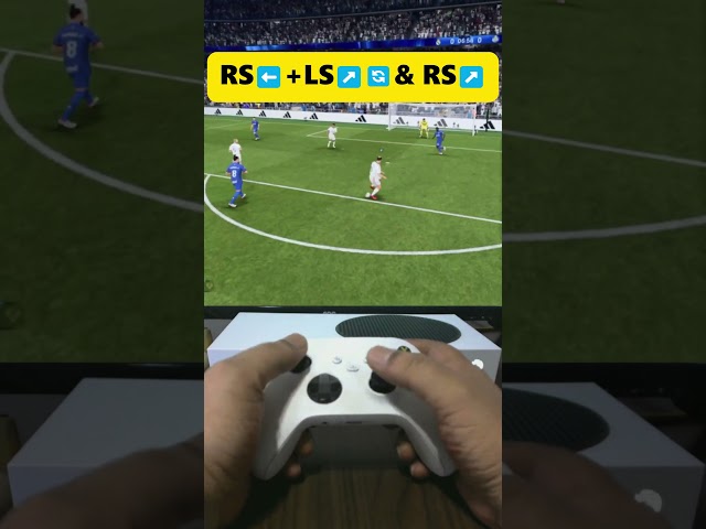 Dribble to Leave the Defender Frozen FC 27 🔥 #zidane #shorts #fc27 #xboxseriess #fc27tutorial