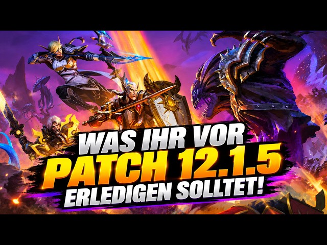 Things You Should Do Before Patch 12.1.5 in World of Warcraft: Midnight!