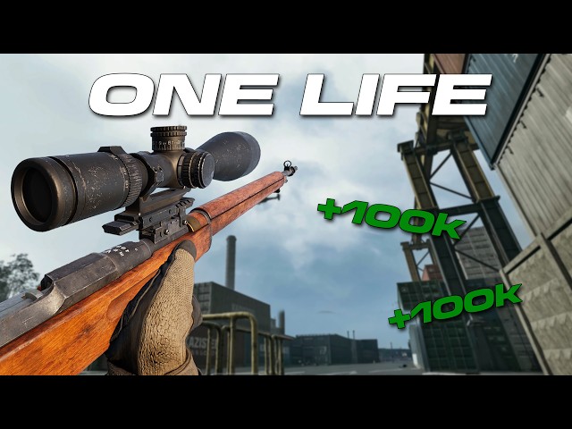I Made 100k in ONE LIFE with a SNIPER in WARDOGS