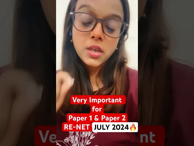 UGC RE- NET - JULY 2024 #hrm #labourwelfare #paper2 #paper1 #ugcnet #nta