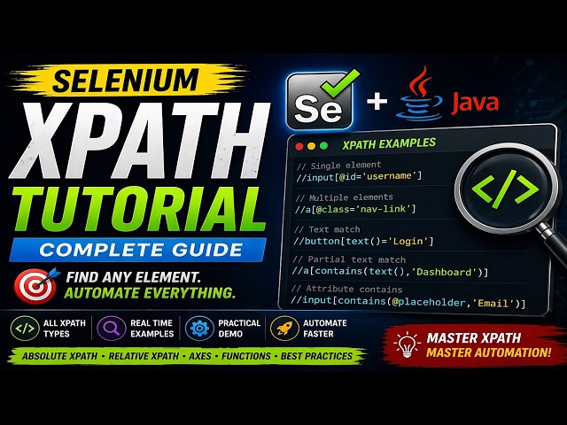 XPath Made Easy in Selenium WebDriver