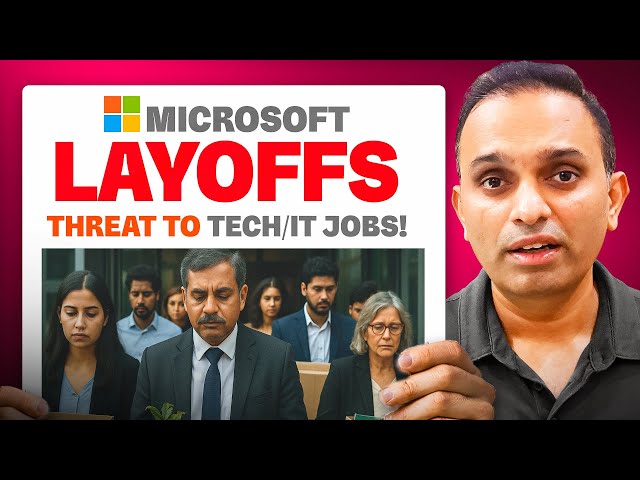 Reality of 6000 Layoffs at Microsoft 2025 - Tech Trends & IT News | TCS Infosys Wipro | IT Job News