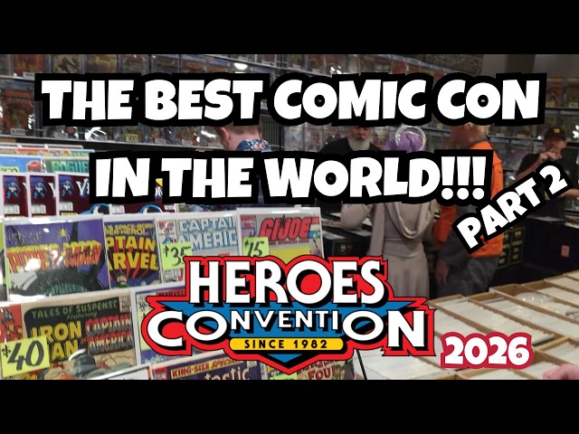 Day 2 from HeroesCon 2026 - Making deals at the best comic con in the world!