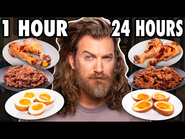 1 Hour vs 24 Hour Marinade (Taste Test)
