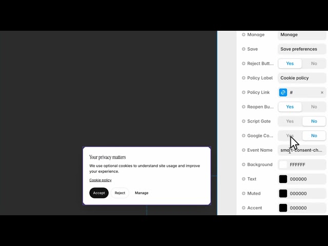 Cookie Consent Banner for Framer That Actually Blocks Scripts