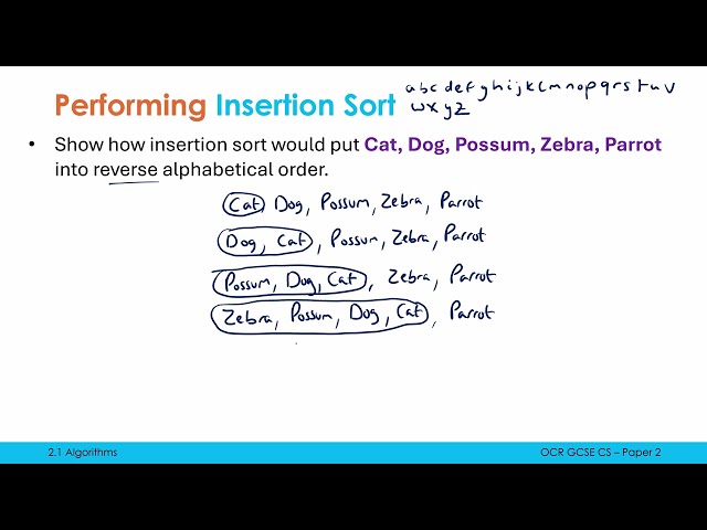 Insertion Sort