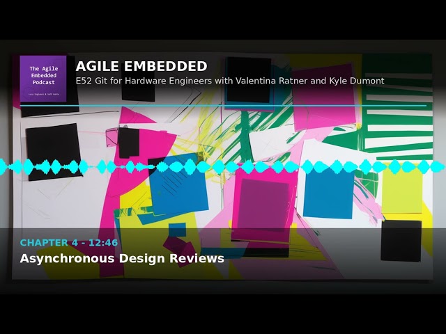 Agile Embedded Podcast E52: Git for Hardware: Version Control Beyond Software