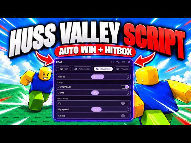 Huss Valley Script - AUTO WIN, HITBOX, AUTO DODGE & MORE! 🔥