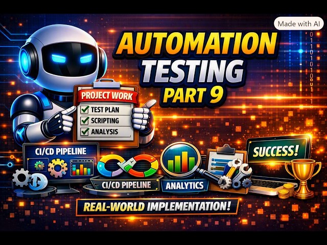 Automation Testing Part 9: Continuous Improvement & Final Project Wrap‑Up