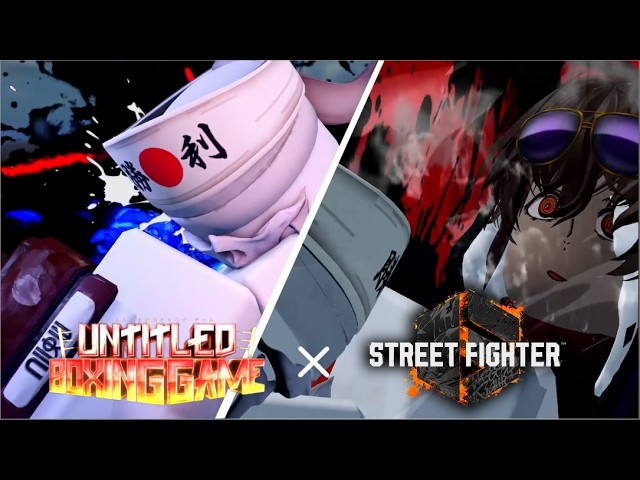 NEW LIMITED TIME RYU STYLE UBG X STREET FIGHTER 6 COLLAB FULL SHOWCASE | Untitled Boxing Game