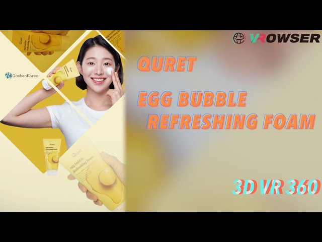 Quret Egg Bubble Refreshing Foam