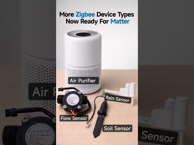 More Zigbee device types. Now ready for Matter. #ewelinkcube #matter