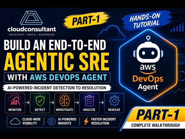 AWS DevOps Agent Explained | Build an AI-Powered Agentic SRE | Part 1