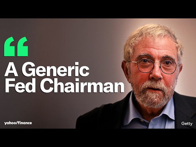 Krugman on Warsh: "We got a generic Fed chairman" and that's fine