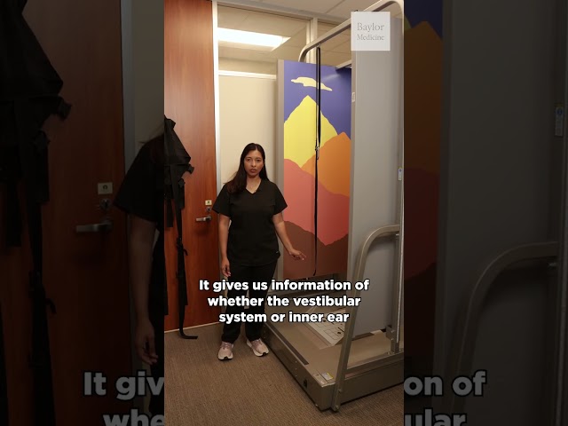 Vestibular Physical Therapist, Dr. Shireen Azeemuddin, explains how a Topography Machine works.