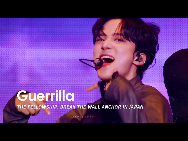 ATEEZ - Guerrilla | THE FELLOWSHIP: BREAK THE WALL ANCHOR IN JAPAN 4K
