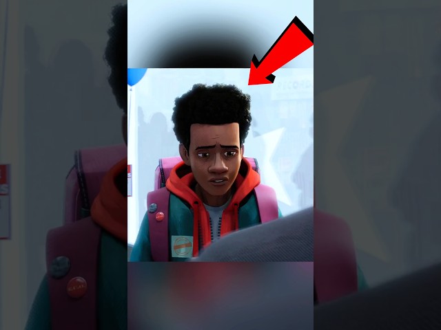 The Spider-Sense Detail You Probably Missed in Spider-Verse 👀 #shorts