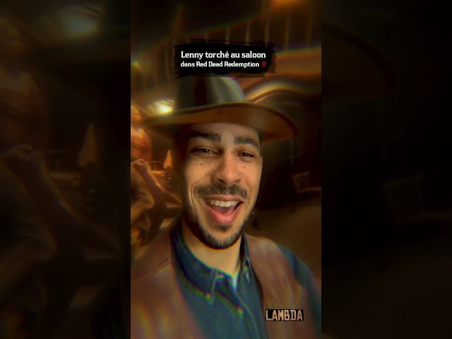 Lenny torché au saloon dans Red Dead Redemption 2 #mastu #rdr2